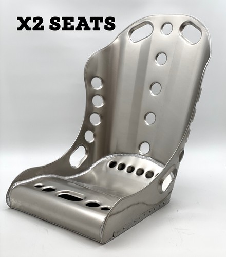 Aluminium bucket seat - aluminium, high