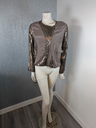 Next sequin jacket gold bronze - jacket,