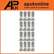 16x Knurled Wheel Studs M18 x