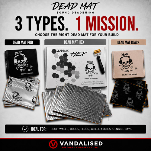 Dead mat sound deadening - mat,