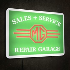 MG REPAIR GARAGE ILLUMINATED
