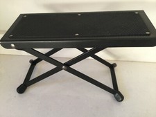Vintage Guitar Foot Stool Rest Folding & Adjustable For Acoustic Classic Guitar