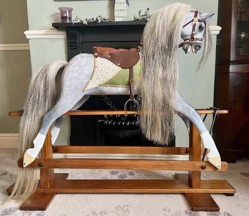 Dapple grey rocking - , horse