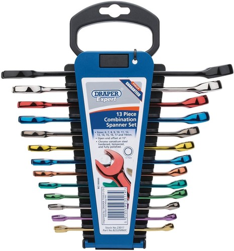 Coloured combination spanner - combination,