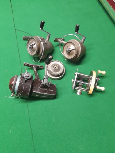 Group vintage fishing - fishing, reels