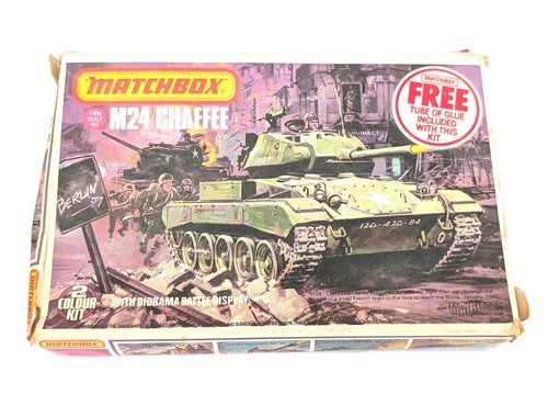 Matchbox m24 chaffee tank - matchbox,