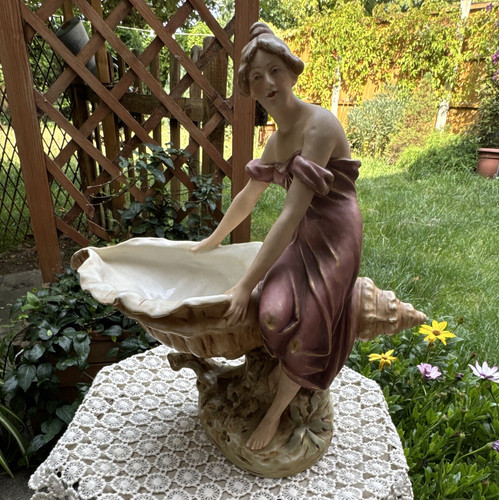 Antique royal dux girl with - antique,