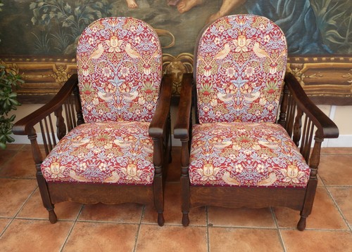 Wheel back reclining chairs - back,