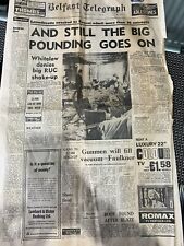 OLD Belfast Telegraph from