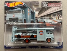Hot Wheels Team Transport 57 DE TOMASO PANTERA GRUPPO 4 SECOND STORY LORRY GULF