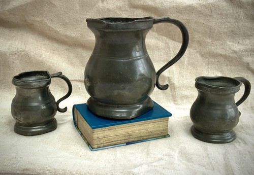 Antique victorian pewter - victorian,