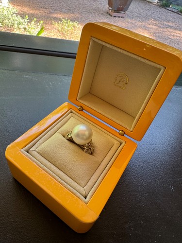 Paspaley dragonfly pearl ring - dragonfly,