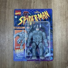 Marvel Legends Retro Spider-Man Rhino Action Figure On Card