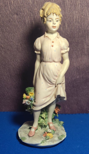 Vintage capodimonte figurine - vintage,