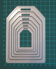 6 Piece Tags Metal Cutting Die