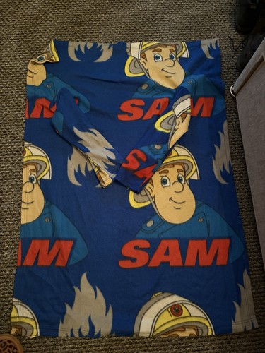 Fireman sam blanket for kids - fireman,