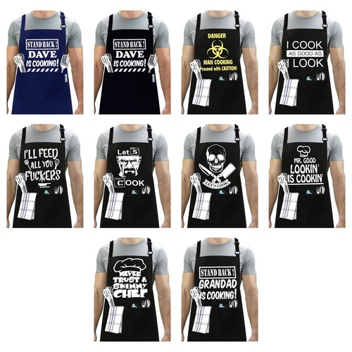 Novelty bbq apron - bbq,
