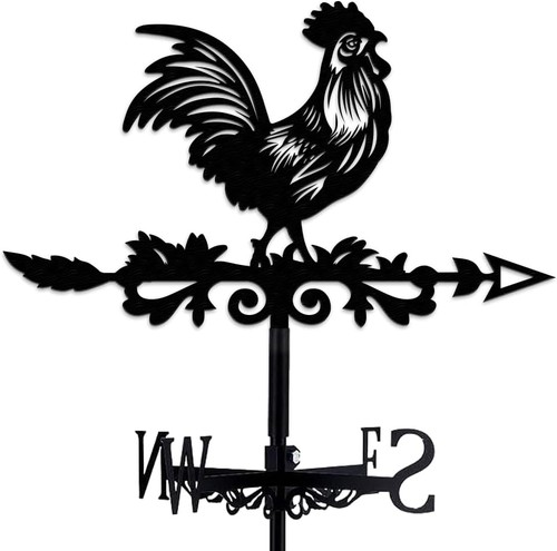 Infunly rooster metal weather - rooster,