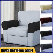 2PCS Armchair Covers Chair Arm Protector Cover Sofa Stretch Armrest Slip Cover