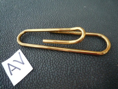 Vintage large solid - solid, brass