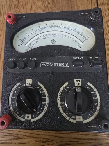 Avometer model 5 vintage - 8, mk