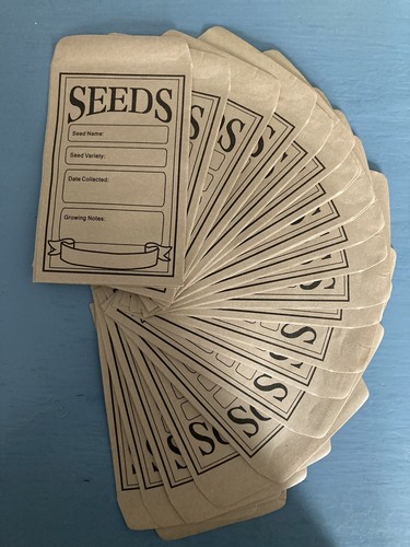 Seed envelopes 134x 80mm - 25,