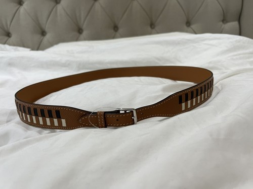 Hermes belt gold - high, waist