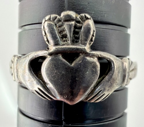 Handmade silver claddagh ring - handmade,