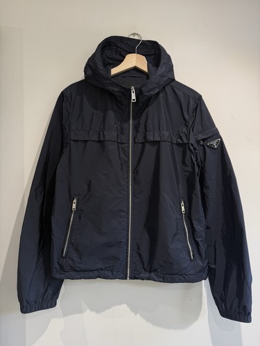 Prada nylon windbreaker jacket - prada,