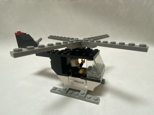 Lego town police helicopter - police,