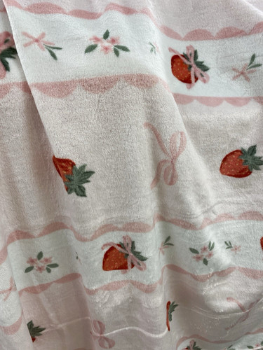 Throw blanket 120x150cm - blanket, pink