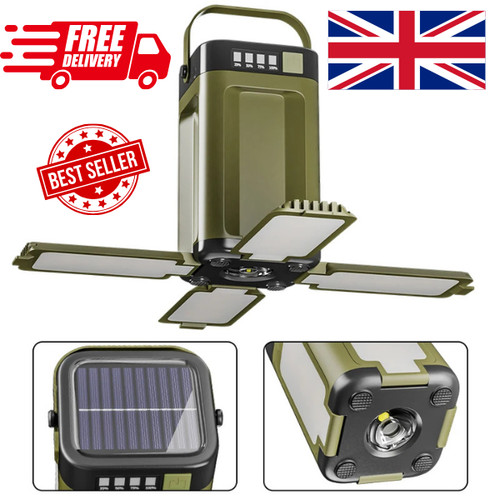 Solar camping lantern - lantern, led