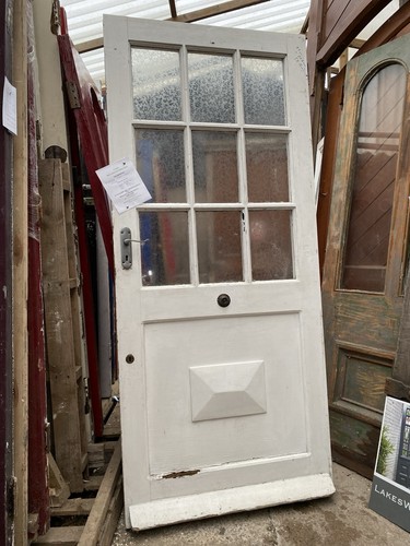 Antique front door - -, edwardian
