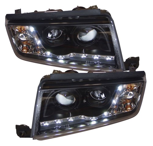 Black drl headlights fit - drl,