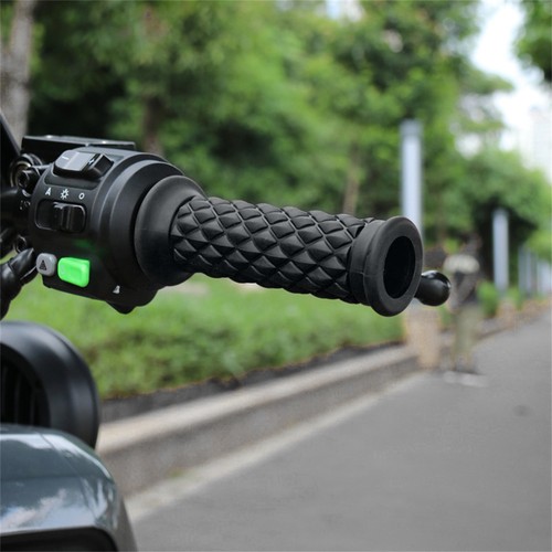 8in 22mm motorcycle - 7/8in, rubber