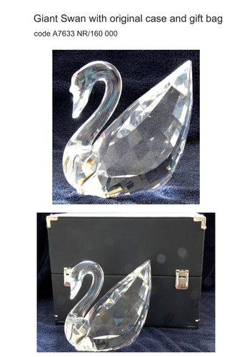 Swarovski giant swan 189254 - swarovski,
