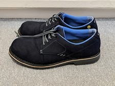 UVEX 1 BUSINESS SAFETY SHOE S3 SRC STEEL TOE CAP UK 10 EU44 WORK BOOTS WORN ONCE