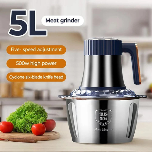 Electric meat grinder - 5l,