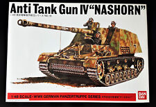 Vintage 1/48 Bandai WW2 "NASHORN" model kit.