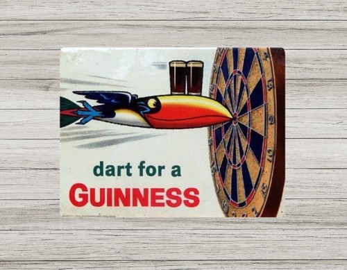 Retro dart for guinness - dart, a