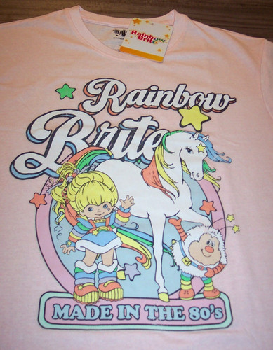 Vintage style pink rainbow - vintage,