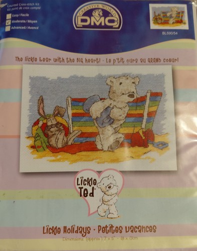 Dmc lickle ted cross stitch - dmc,