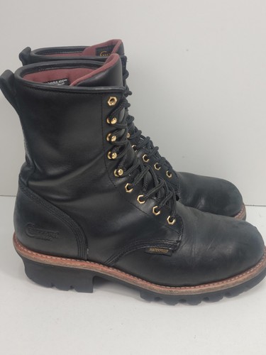Chippewa 73050 black - black, leather