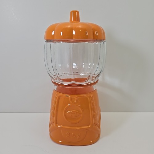 Pumpkin gumball machine glass - pumpkin,