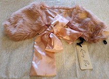 Shrug Faux Fur Stola  pink