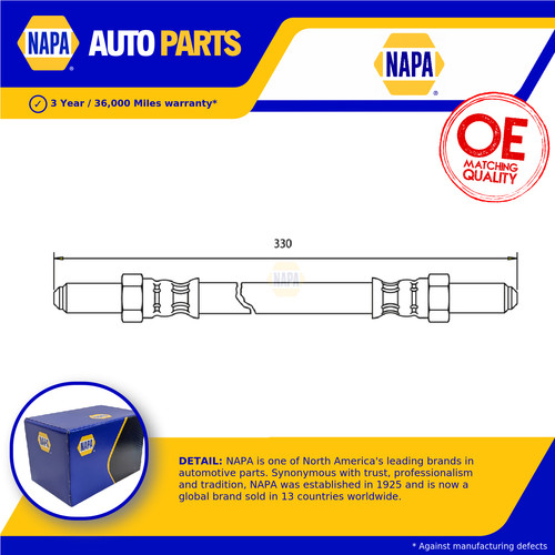 Brake hose fits - brake, xj12