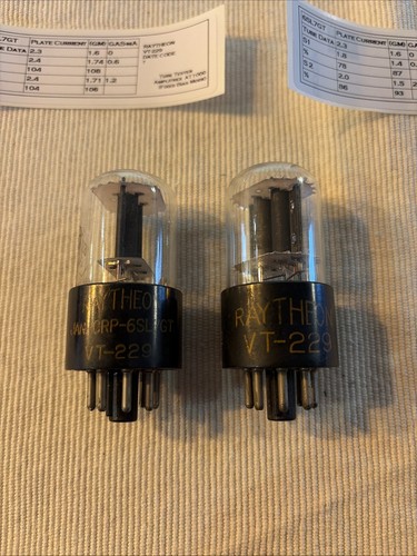 6sl7gt raytheon test - 6sl7gt,