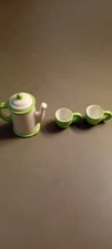 Sylvanian Families Coffee Pot Cups Green Gypsy Caravan Spares