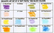 Encaustic Art Wax Blocks - 16