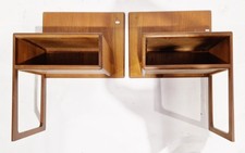 Pair Teak MCM Danish style